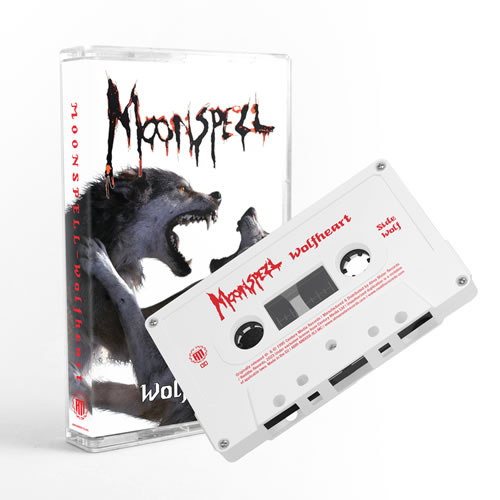 Moonspell "Wolfheart" Tape White